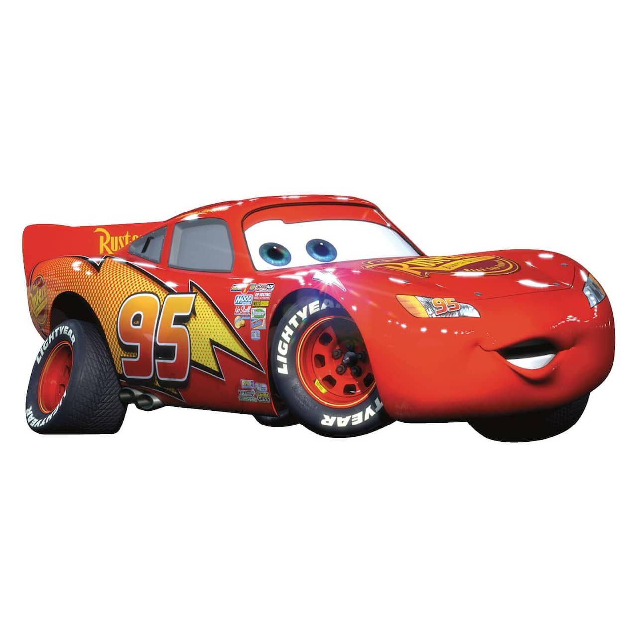 RoomMates Cars Lightning McQueen Peel &#x26; Stick Giant Decal